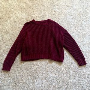 Maroon American Eagle Sweater